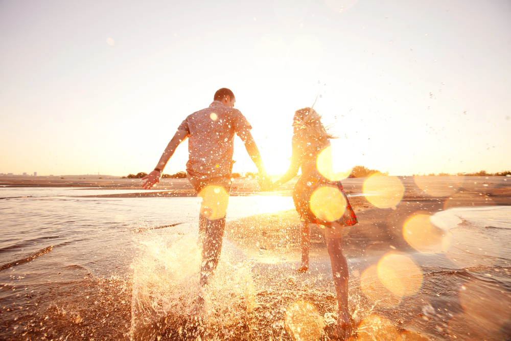 Couple enjoying wellness lifestyle
